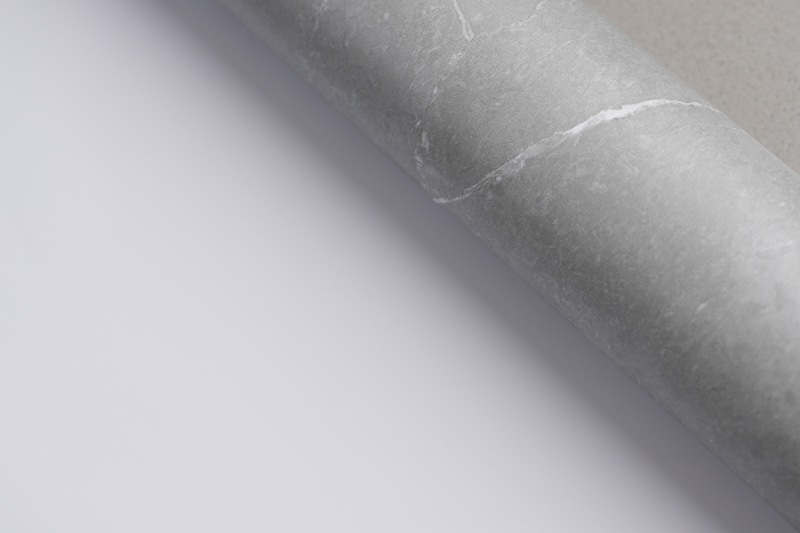 Jazz vit marmor PVC-utskrift dekorativ film